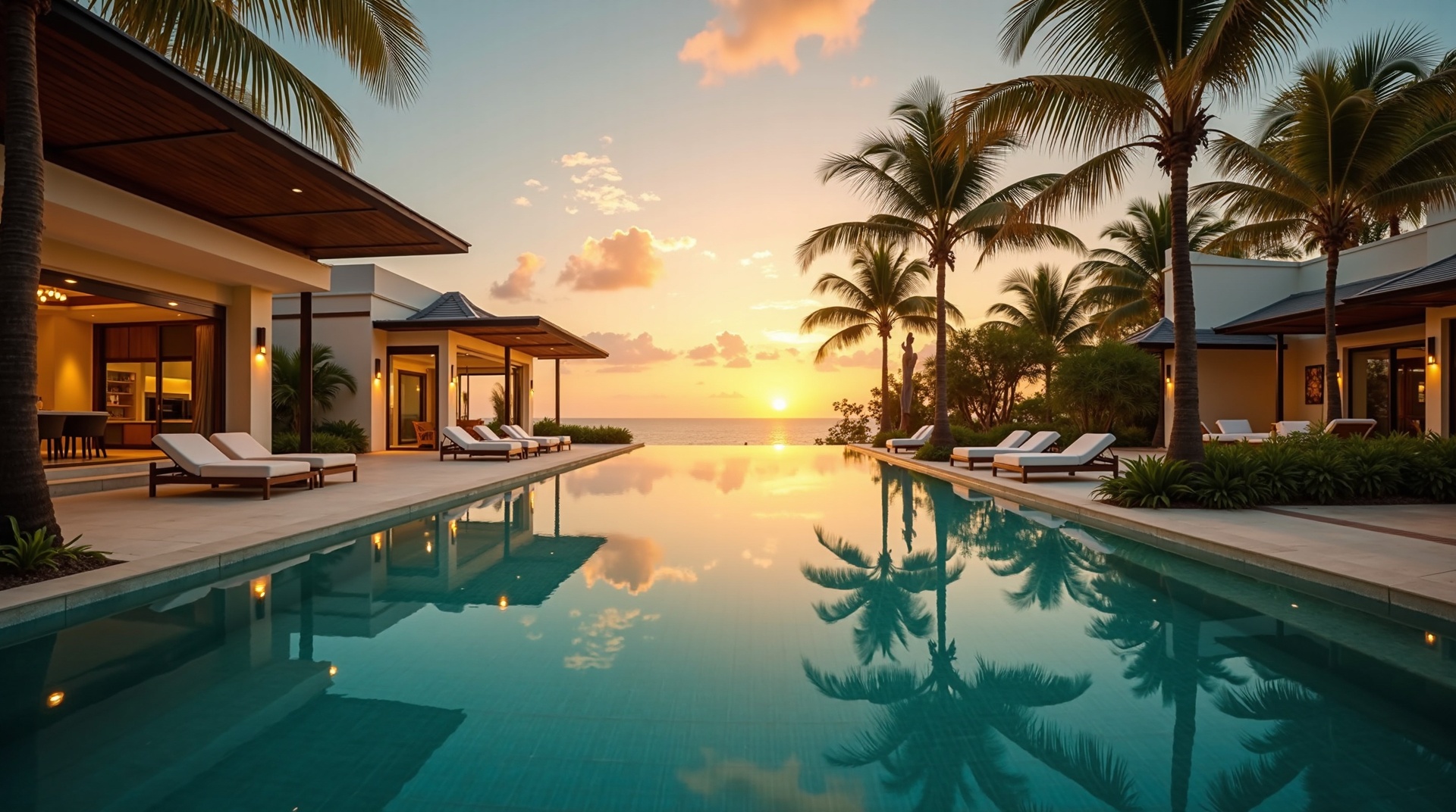 Philippines luxury pool villa resort