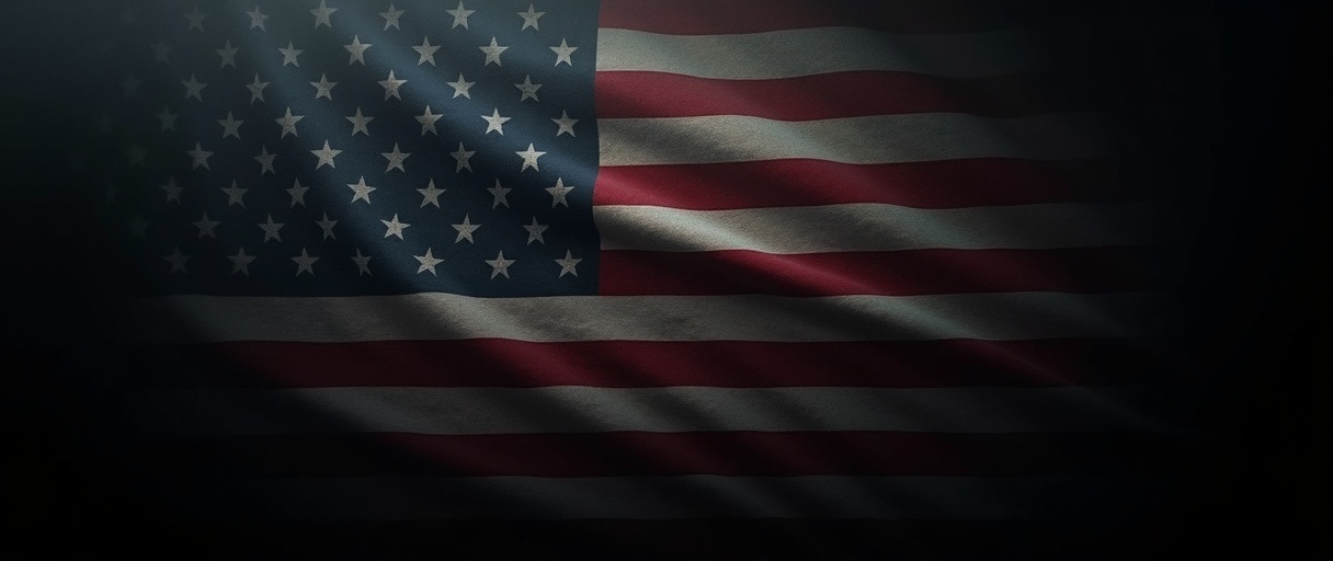 American flag background
