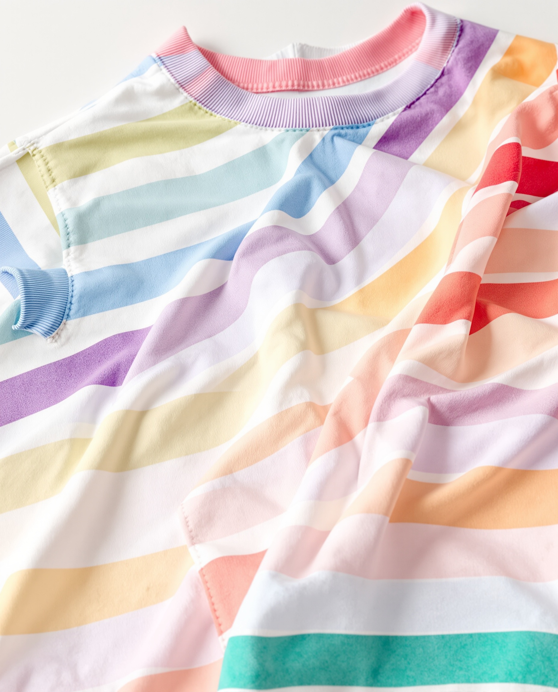 Colorful Rainbow T-Shirt Set