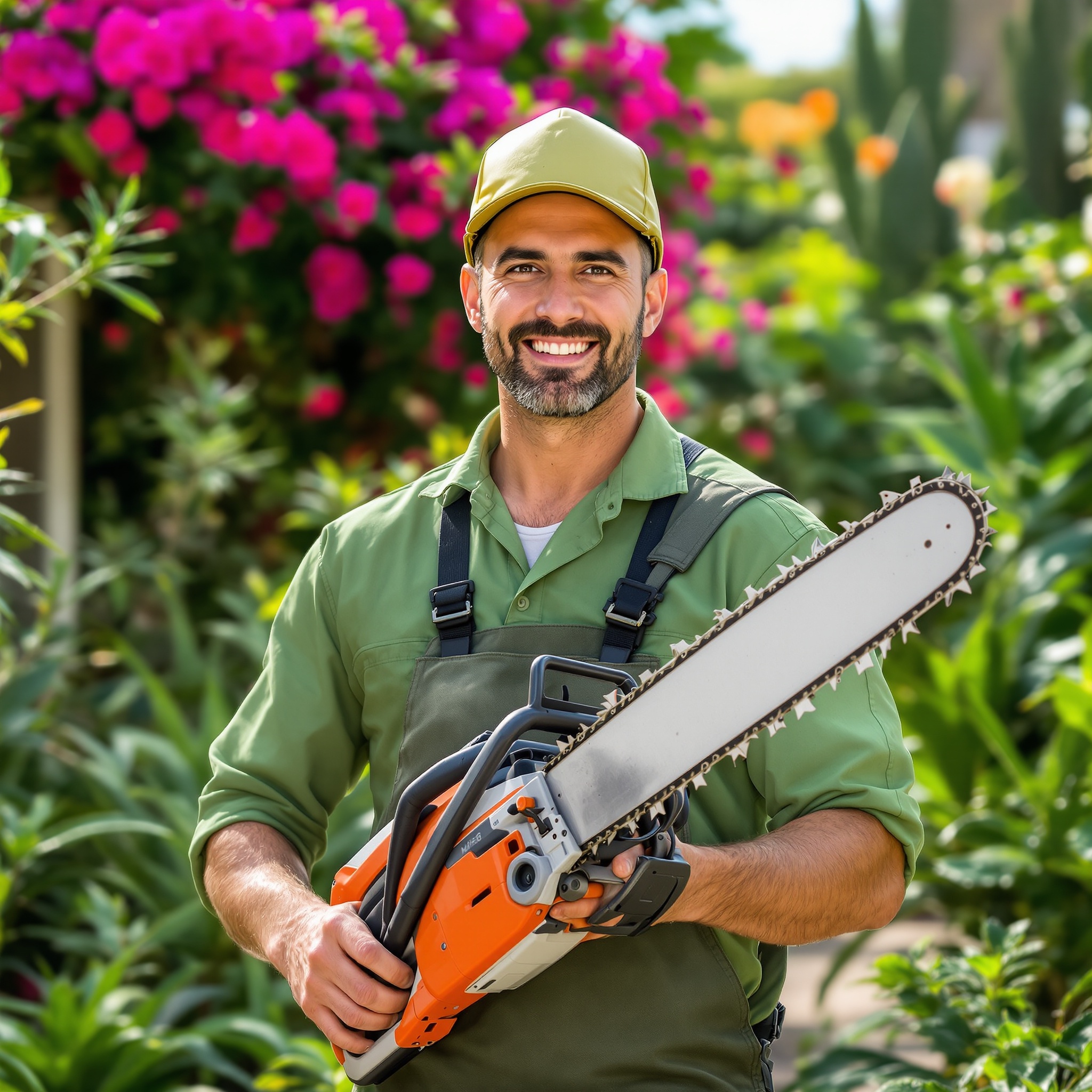 Elvis, jardinero jefe de Jardinería Verde del Turia