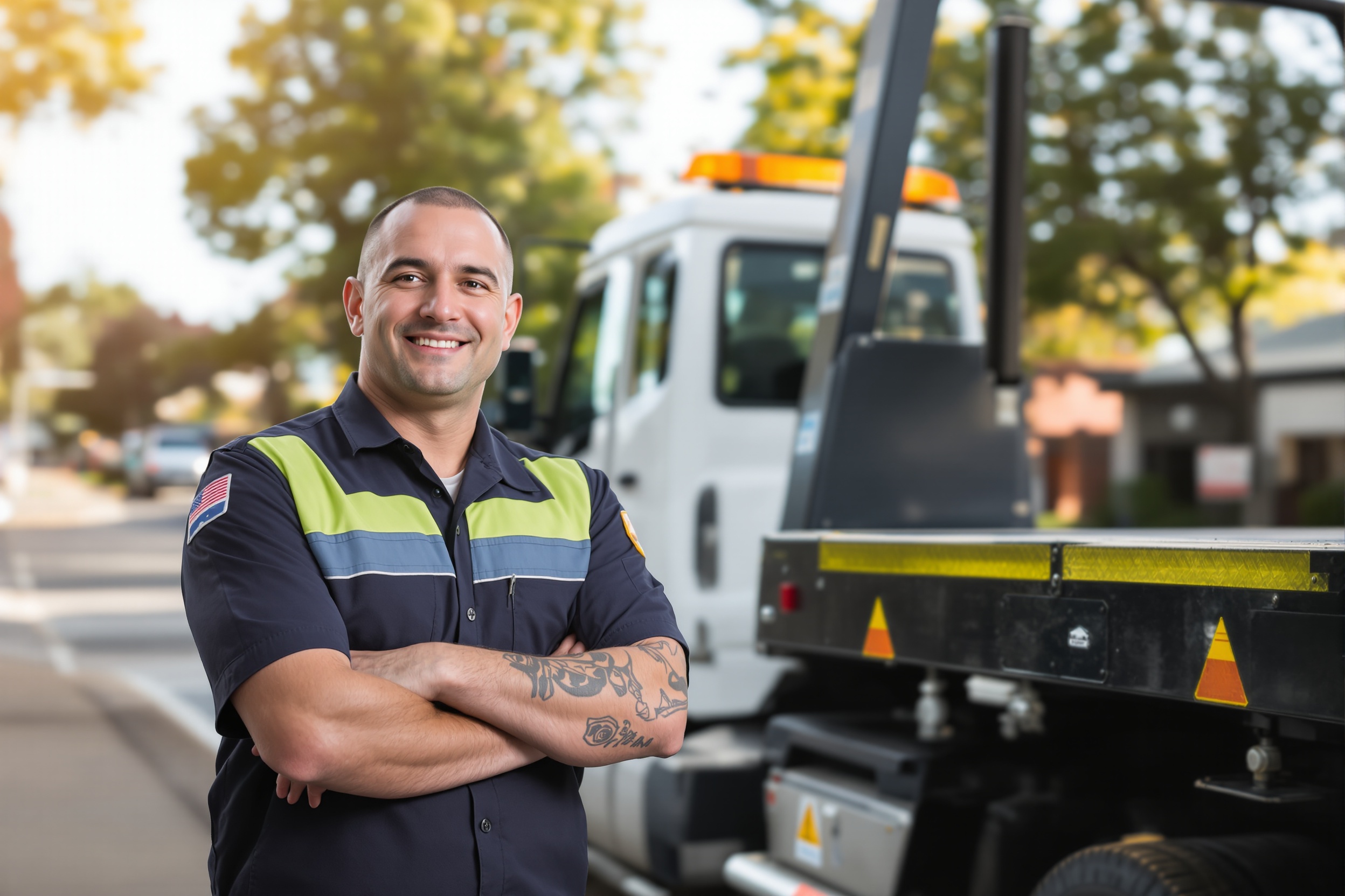 Professional tow truck driver Brisbane