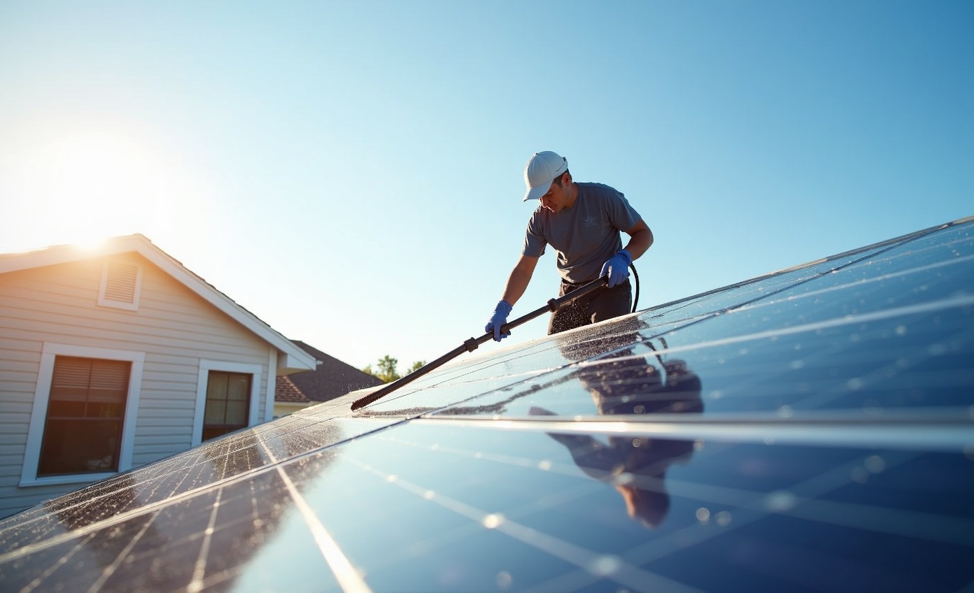 Solar Panel Cleaning Round Rock TX