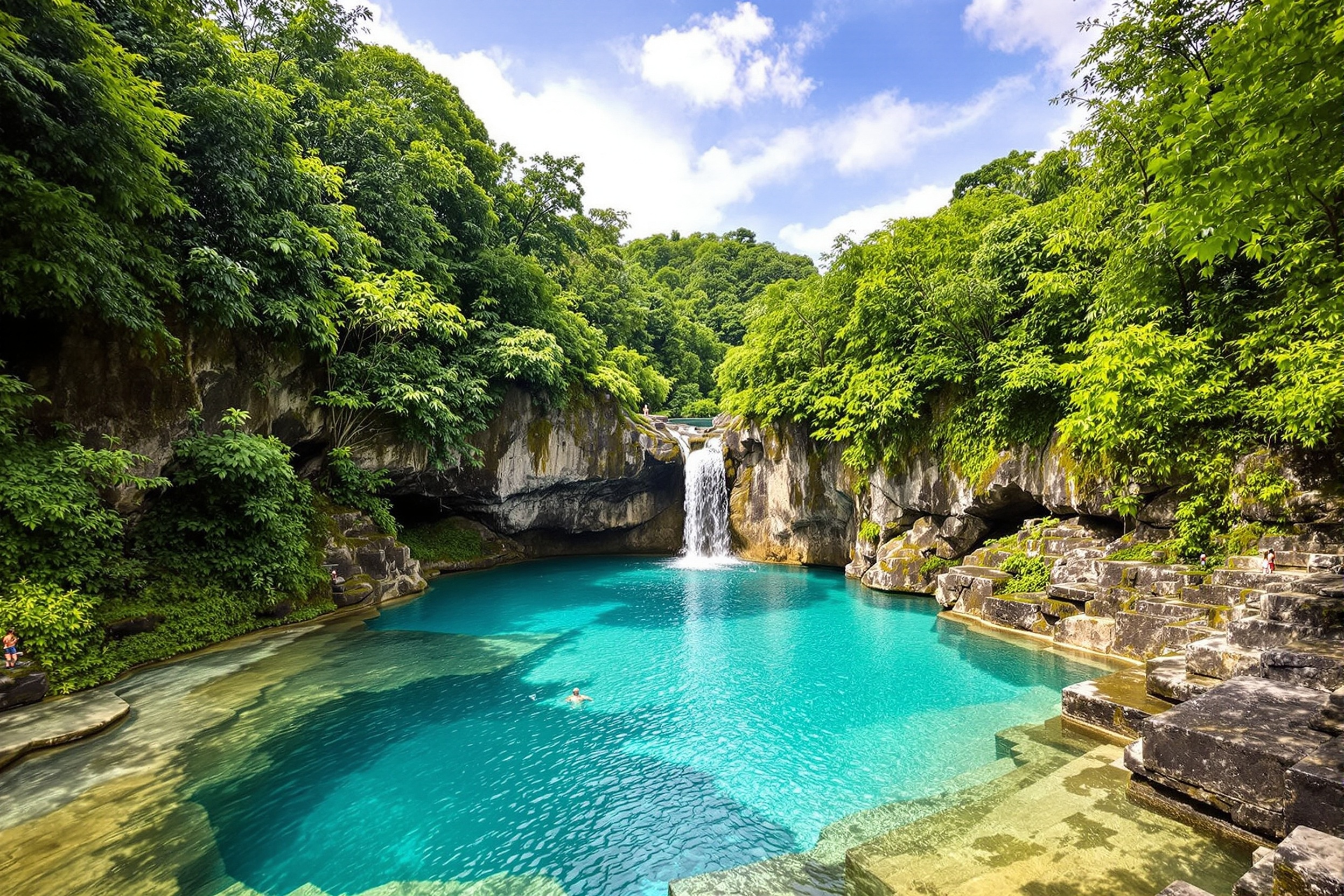 Swim in the Turquoise Pools — things to do in Semuc Champey Guatemala