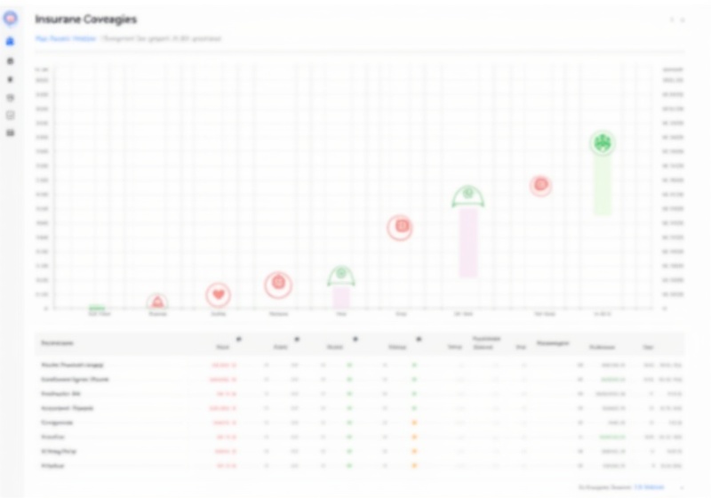보험 분석 대시보드 UI