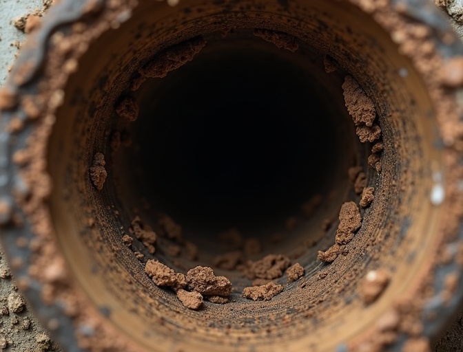 Before Drain Line Cleaning