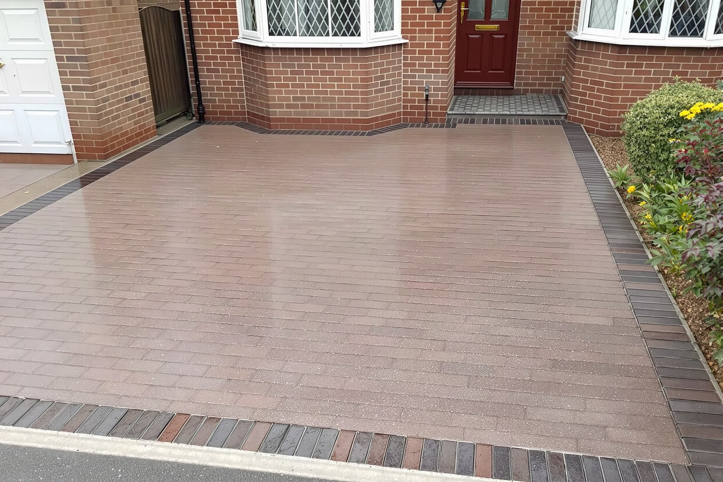 Professional Driveway Cleaning Results Yorkshire