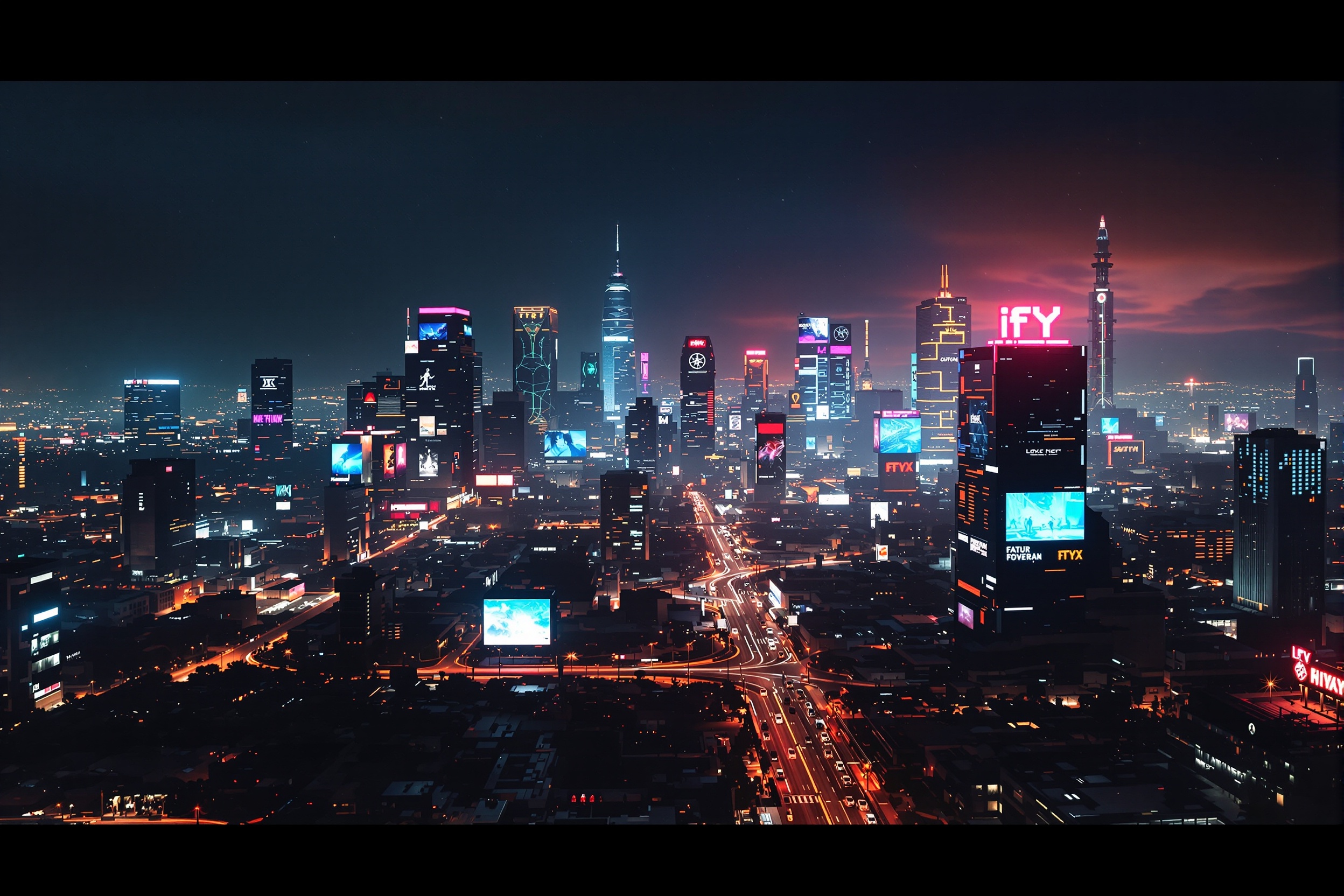 Neon Horizons