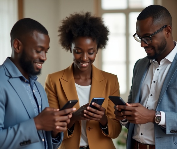 Équipe fintech africaine