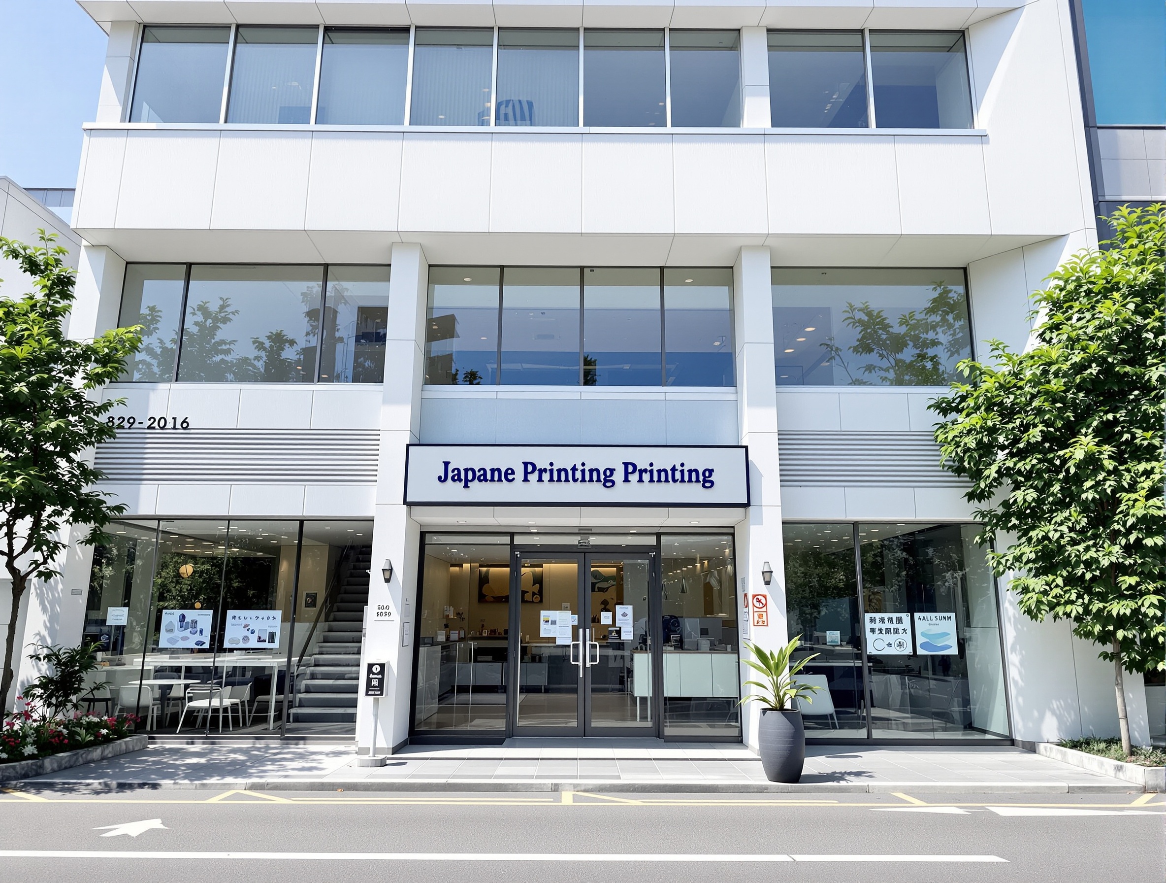 おかやま印刷株式会社 外観