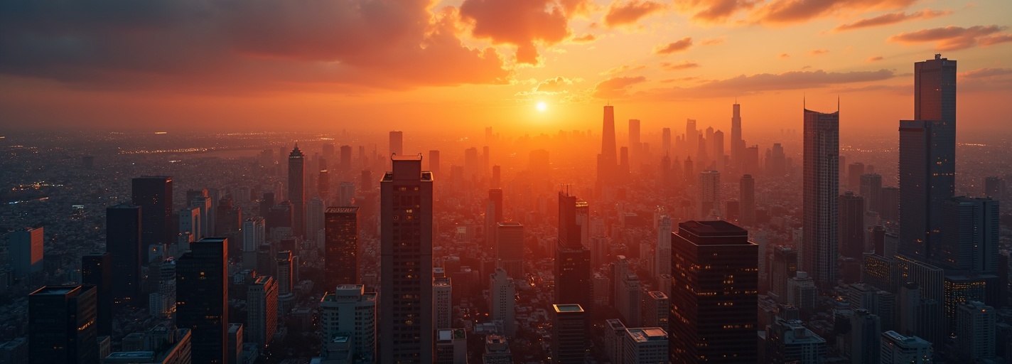 Modern urban city - MoodPod market
