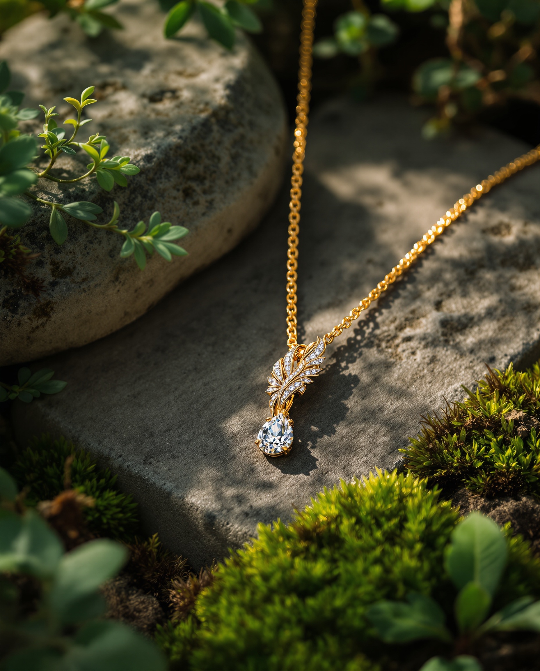 عقد ألماس فاخر