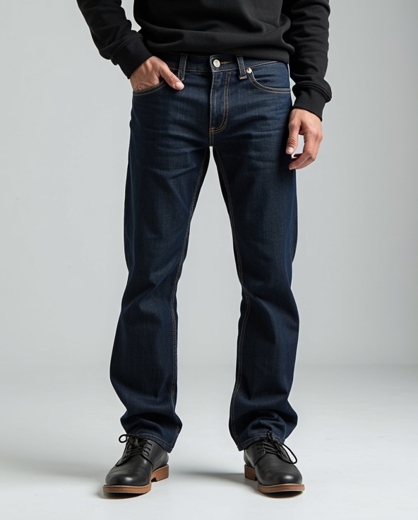 Raw Selvedge Straight Leg