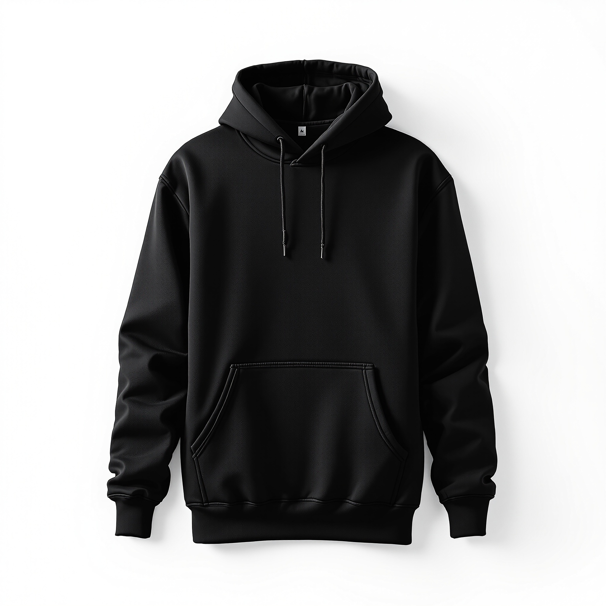 Black Essential Hoodie