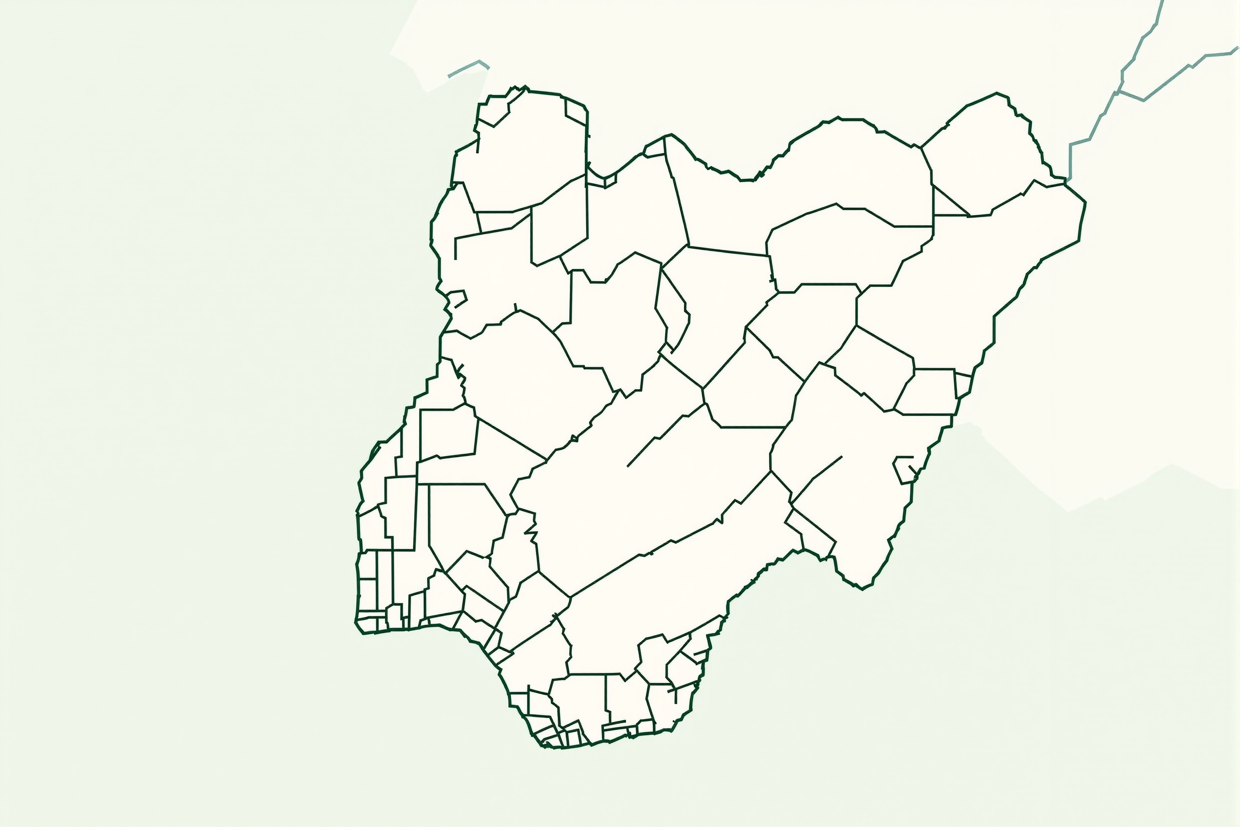 Map of Nigeria