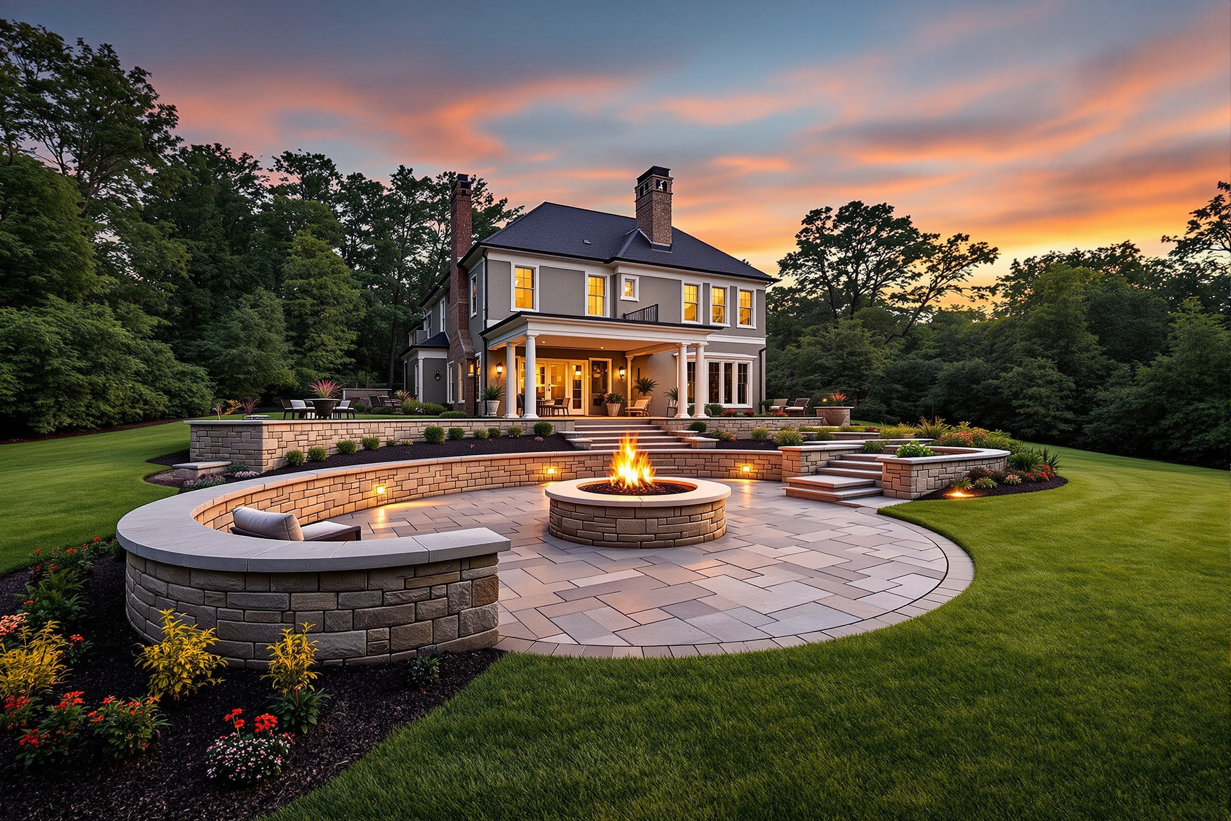P&L Outdoor Solutions luxury landscaping and hardscaping in Northern Virginia