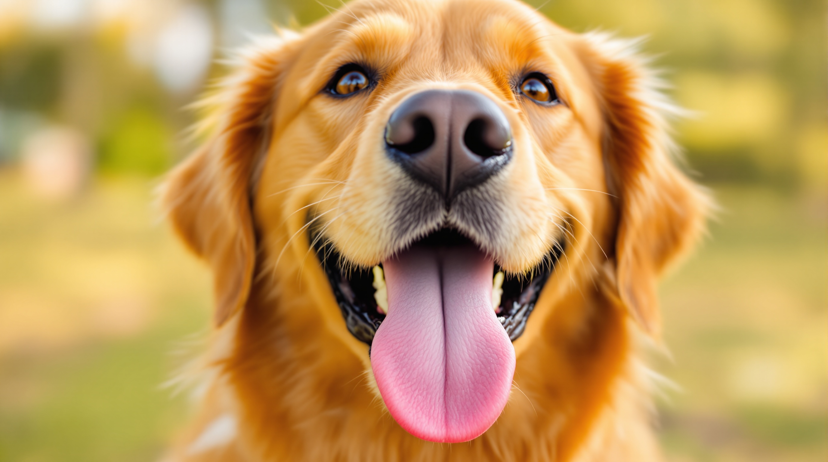 Happy healthy dog