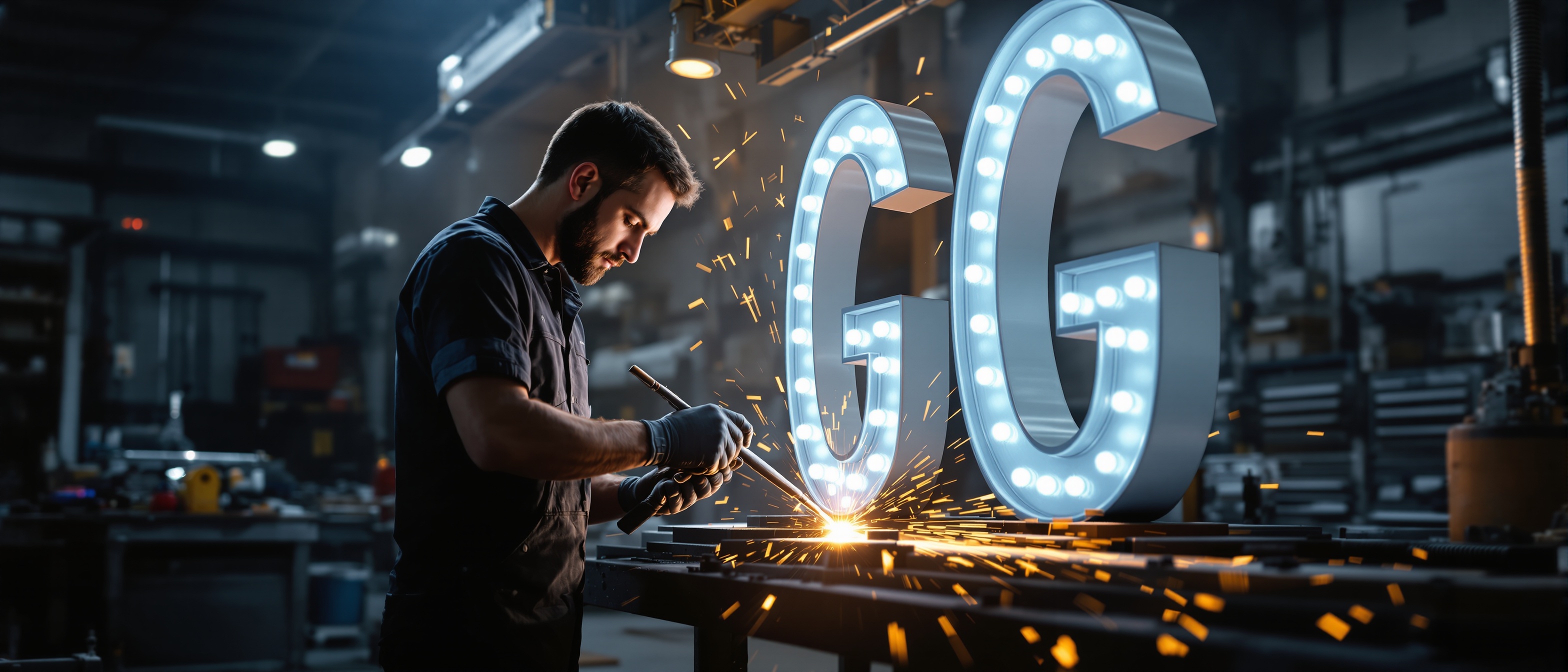 Capital Area Signs fabrication process