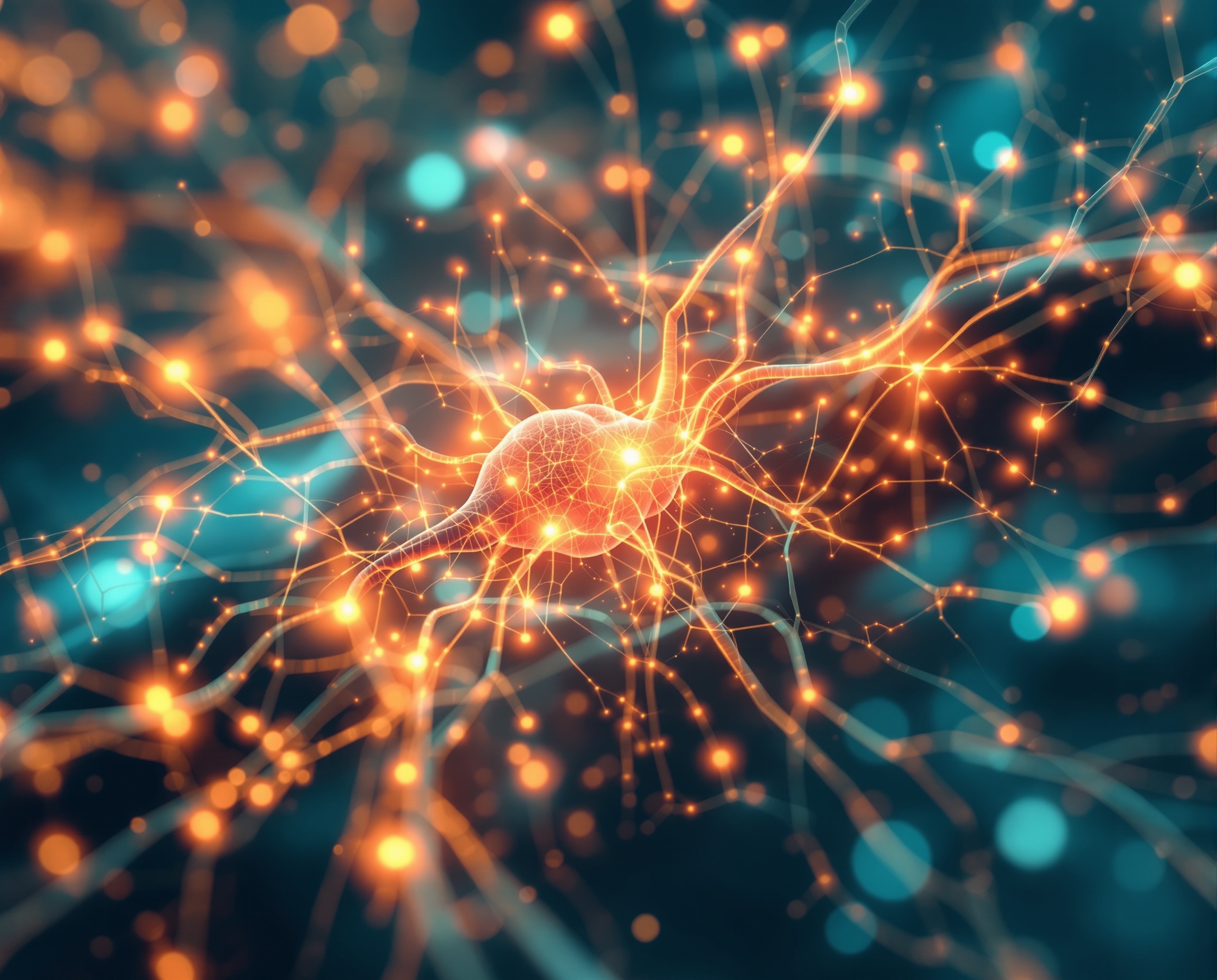 Sensitised nervous system visualization