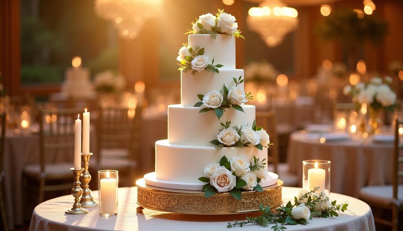 Pretty Treats wedding cake