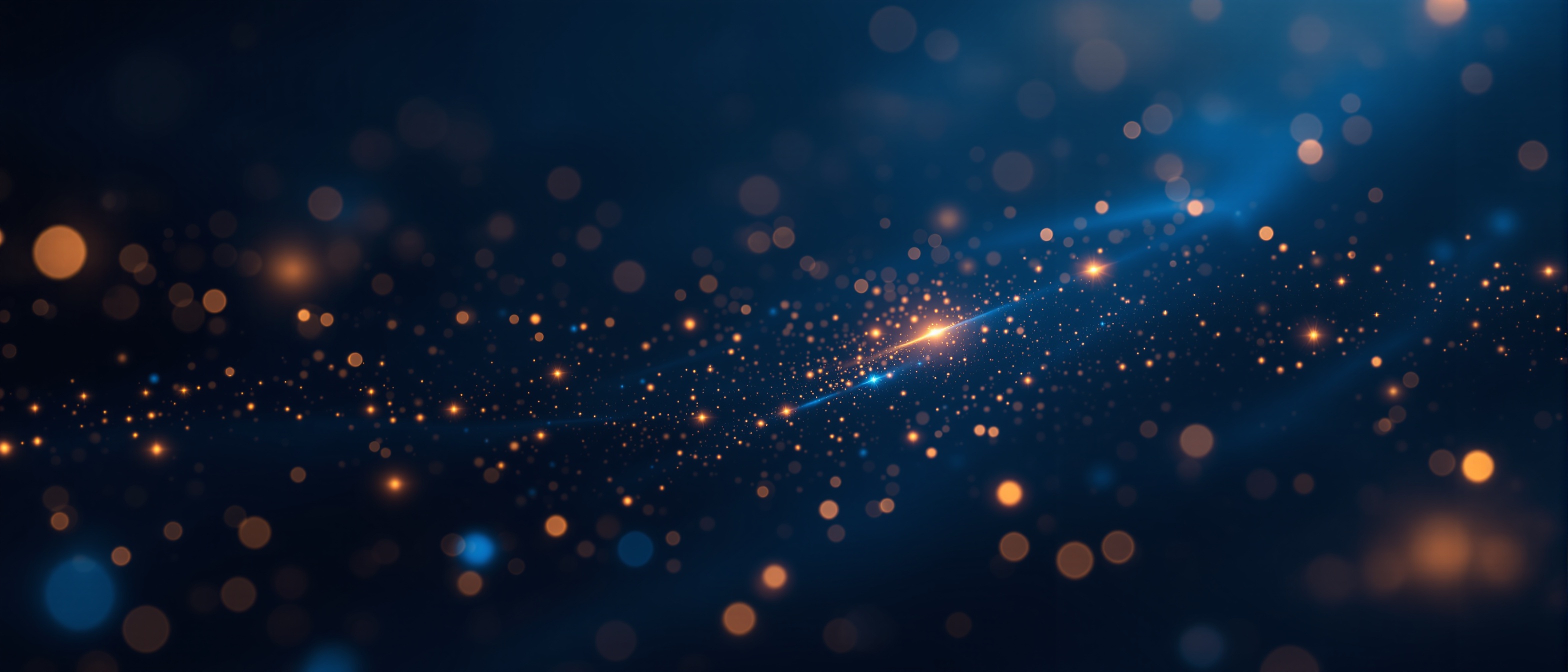 Micro-nano optical technology light particle background