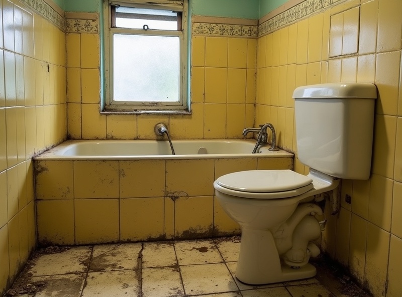 Bathroom before renovation