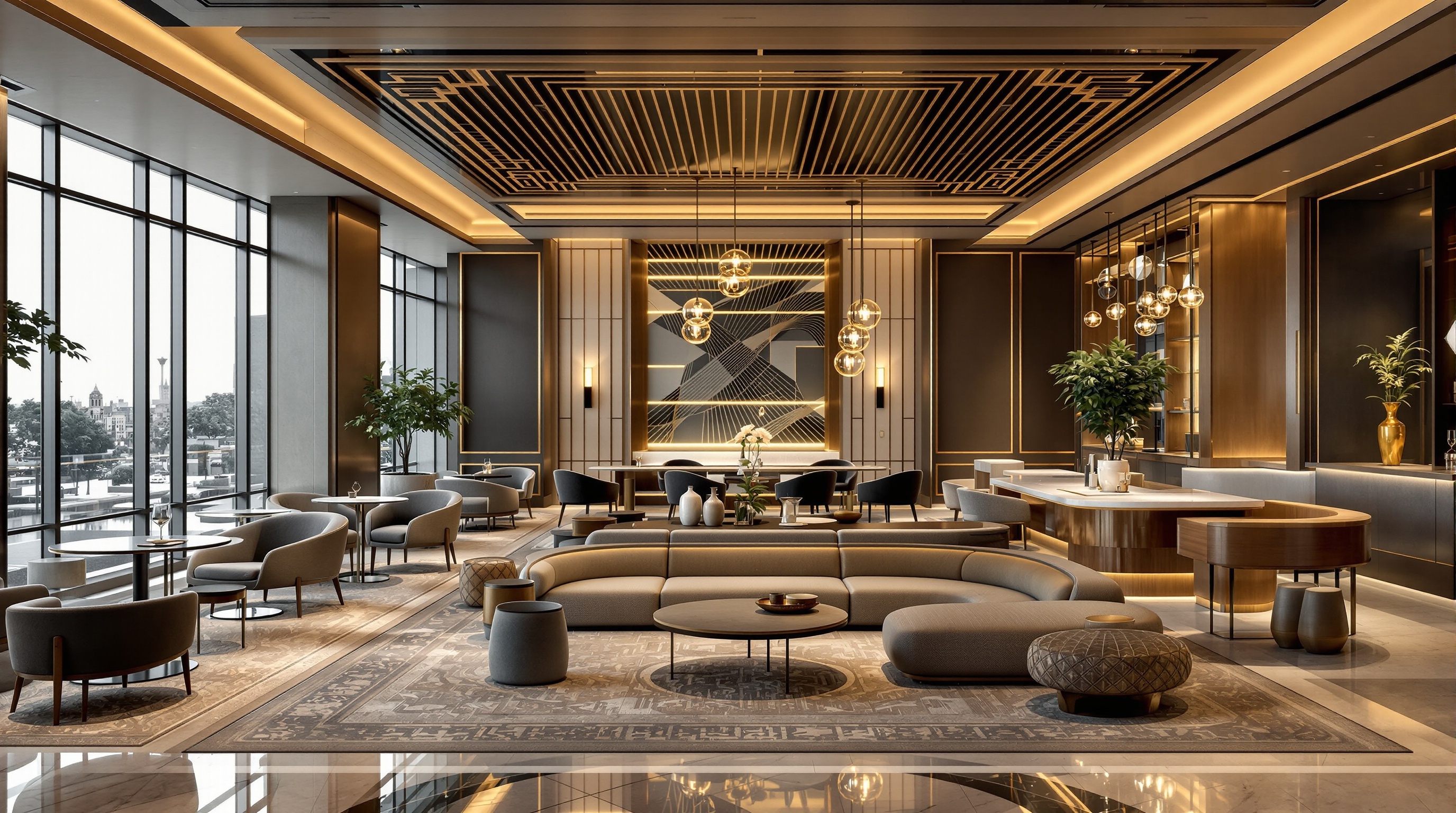 Exclusive Lounge Interior