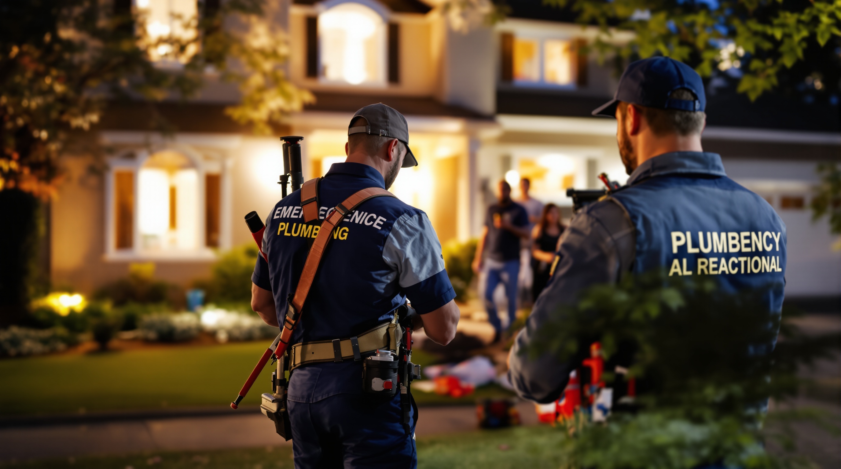 Emergency Drain Cleaning: When to Call Right Away Emergency plumber responding to a drain backup call in Bensalem PA