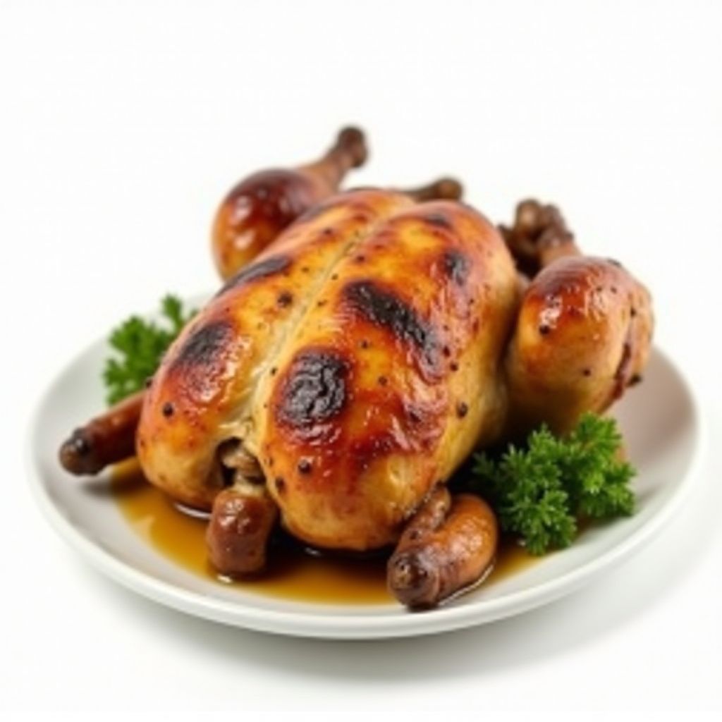 Ganzes Grillhähnchen