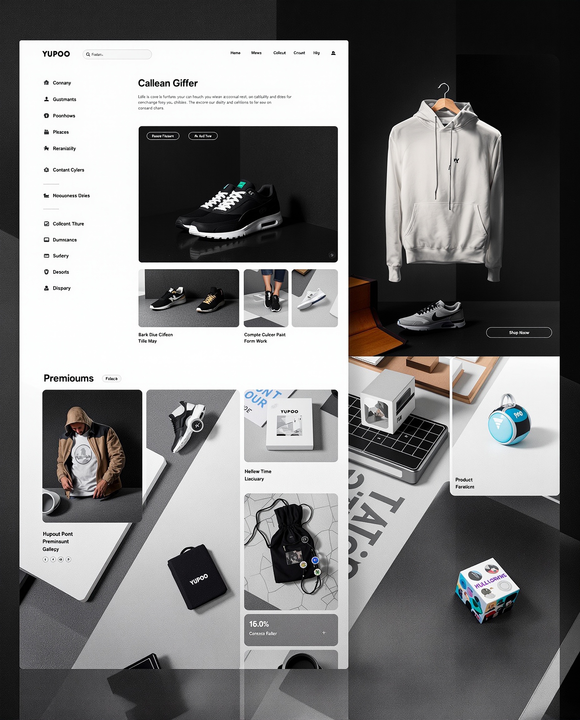 AI-generated illustration representing Yupoo Finds; not an actual product or QC photo
