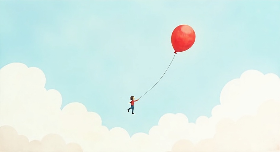 飛不回來的小紅氣球