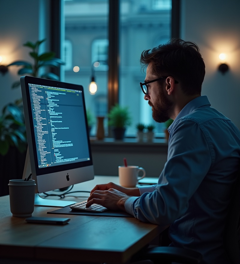 Mitarbeiter vor Phishing-Angriff