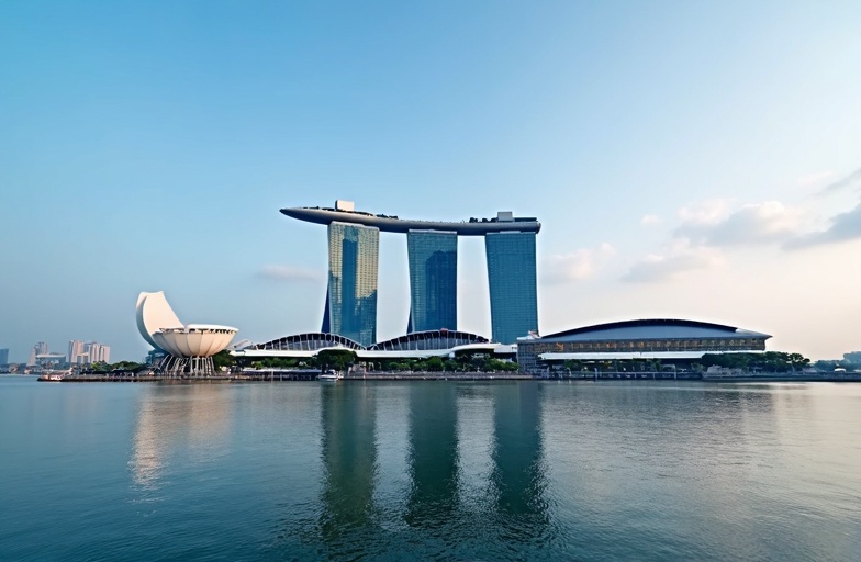 Singapore CBD financial district