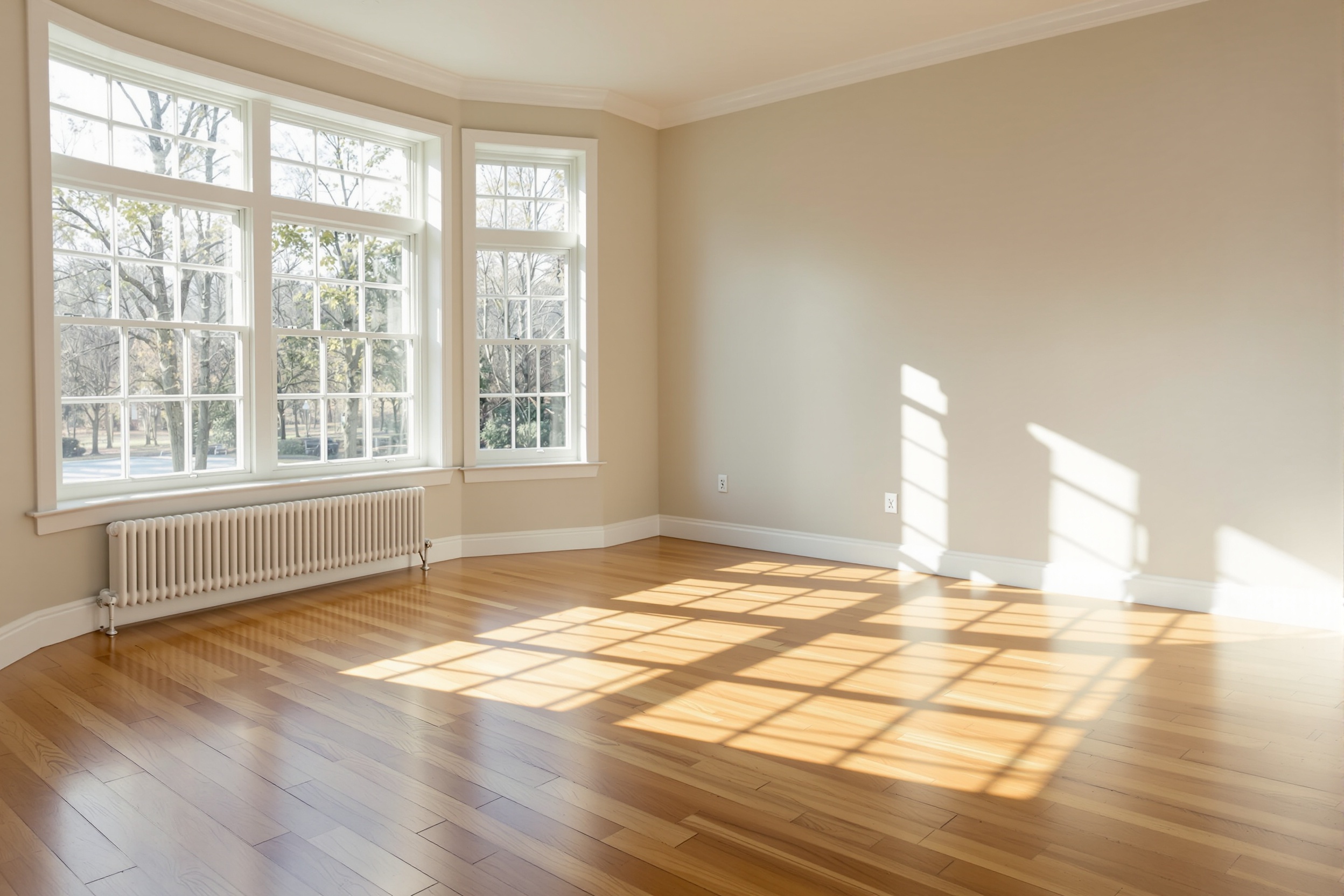 Empty home after professional estate cleanout in Plymouth WI