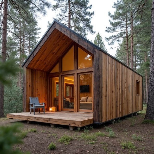 Allwood Solvalla Studio Cabin Kit