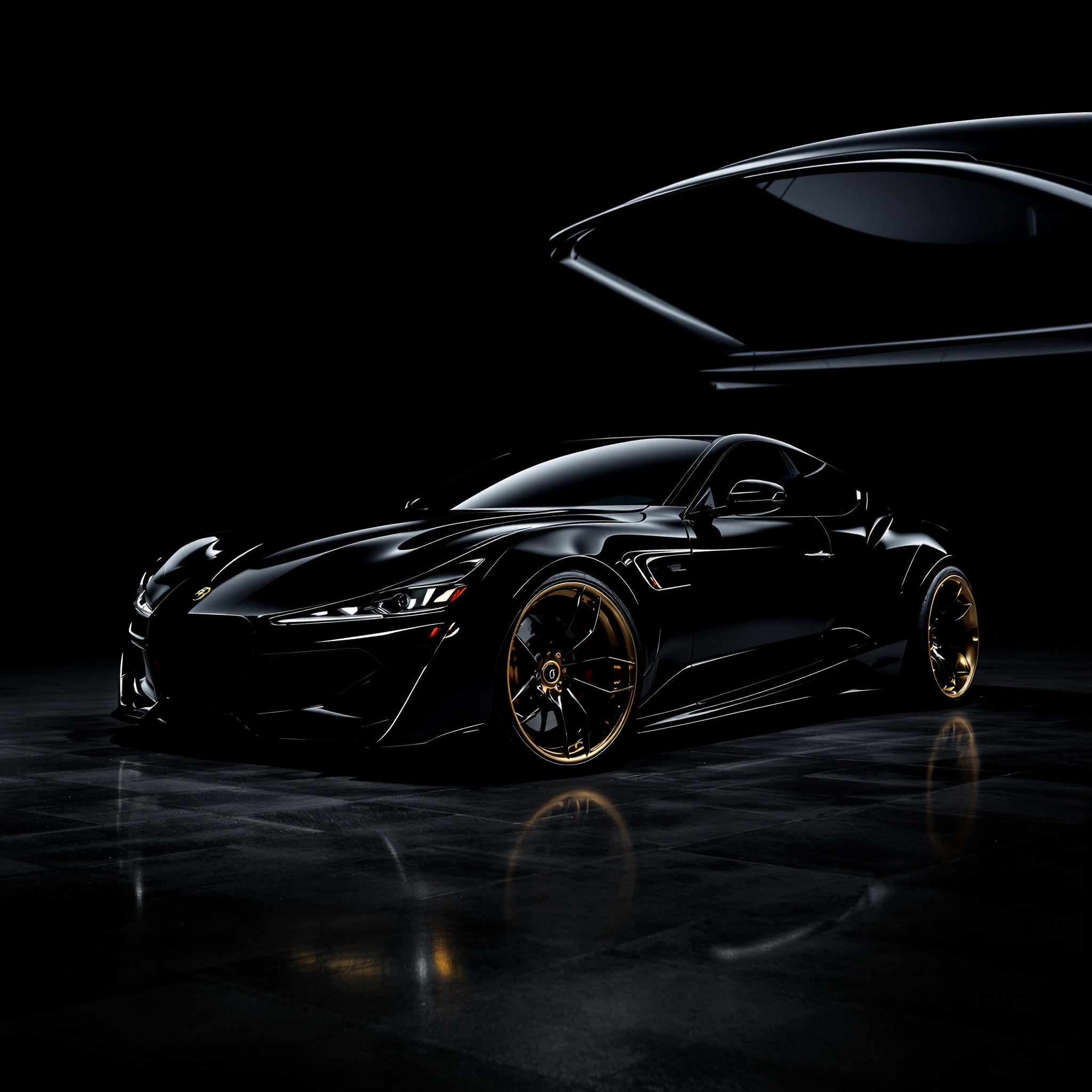 Premium ceramic coated and window tinted luxury vehicle