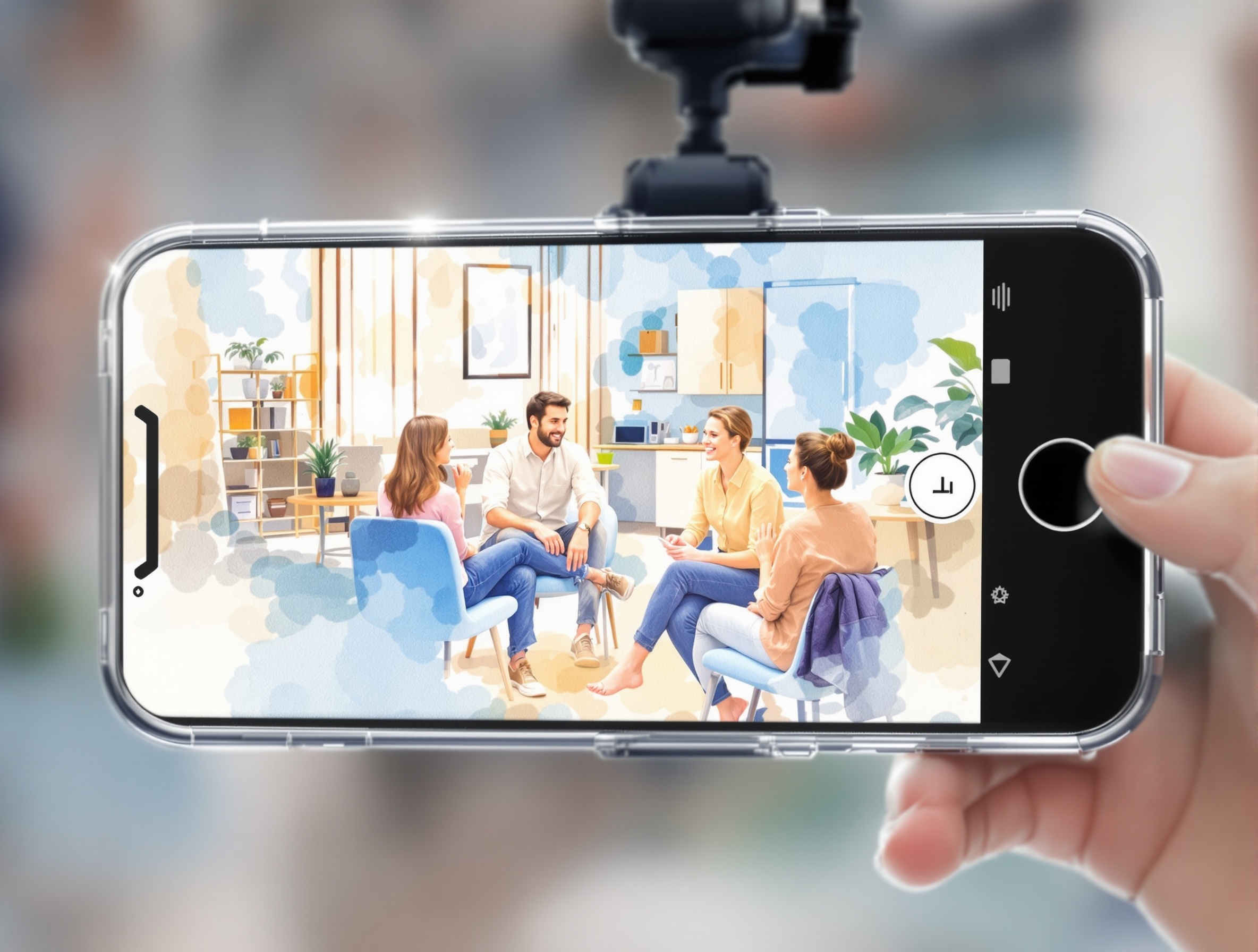 スマホで撮影する採用動画