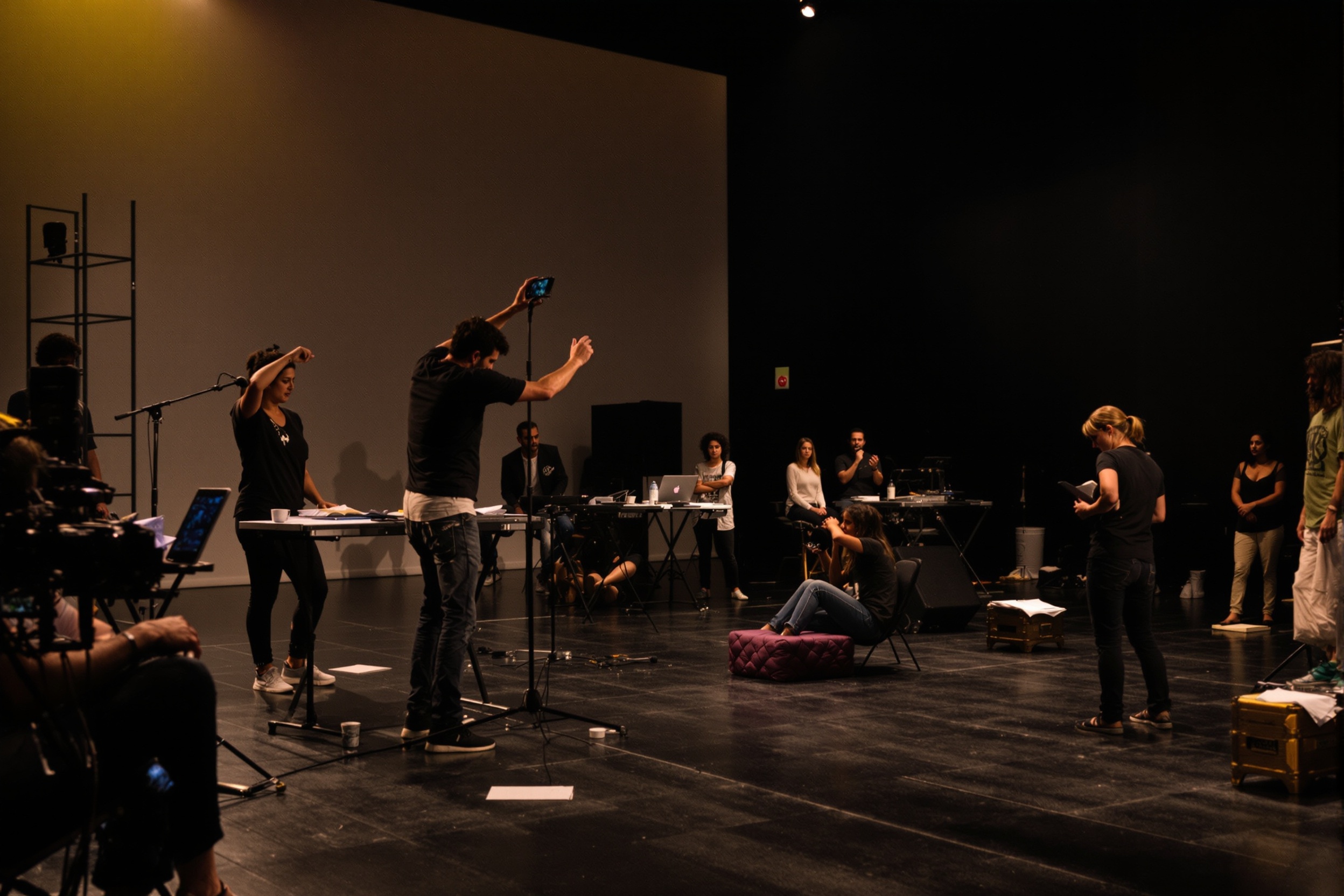 Ensayo teatral