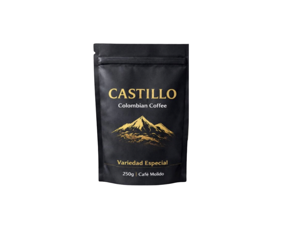 Washed Ground Coffee Castillo Variety