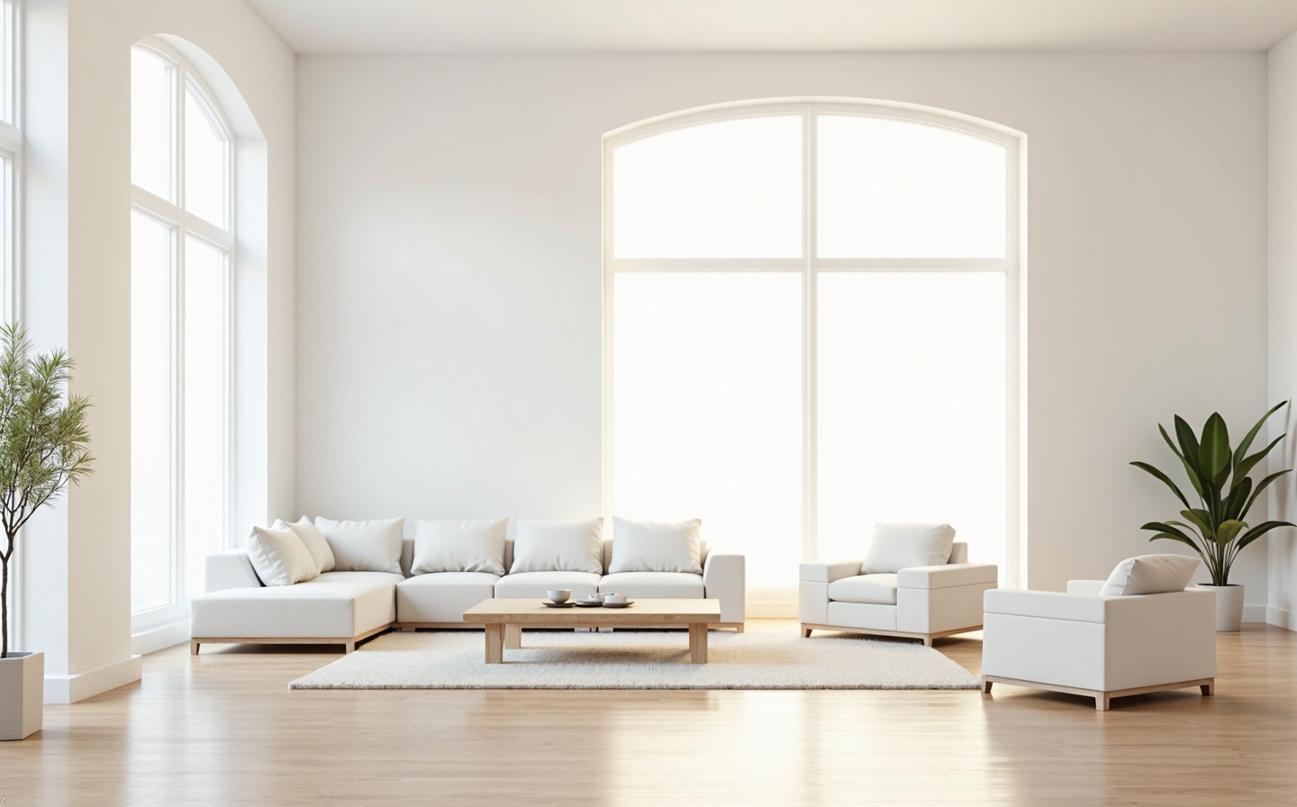 Clean home interior