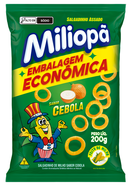 Salgadinho Miliopã Cebola 100g