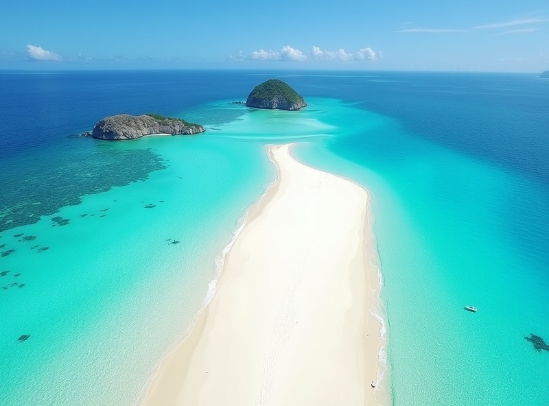 土盛海岸の風景