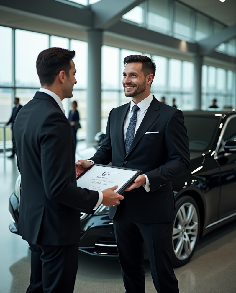 Professional licensed chauffeur service