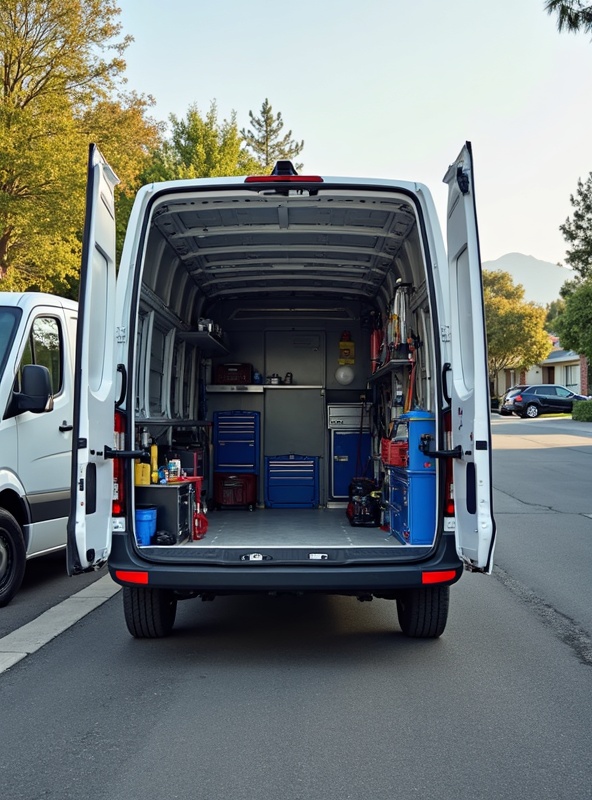 Furgone officina mobile Metamorfosi Preparazioni