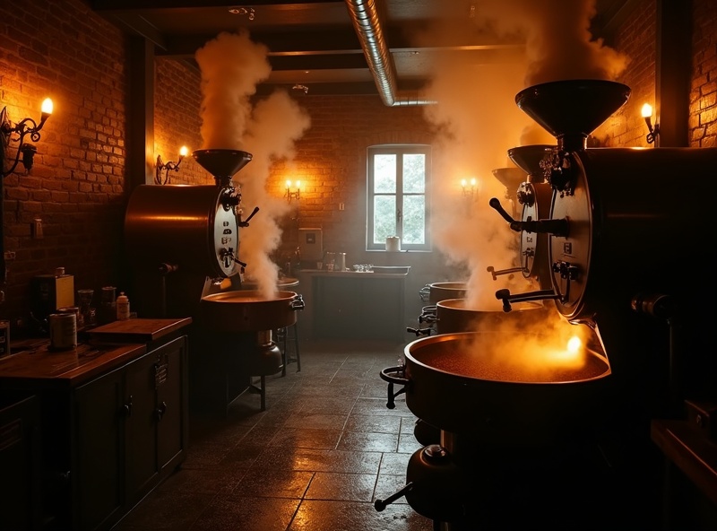 深夜の珈琲焙煎所 ブランドフィルム