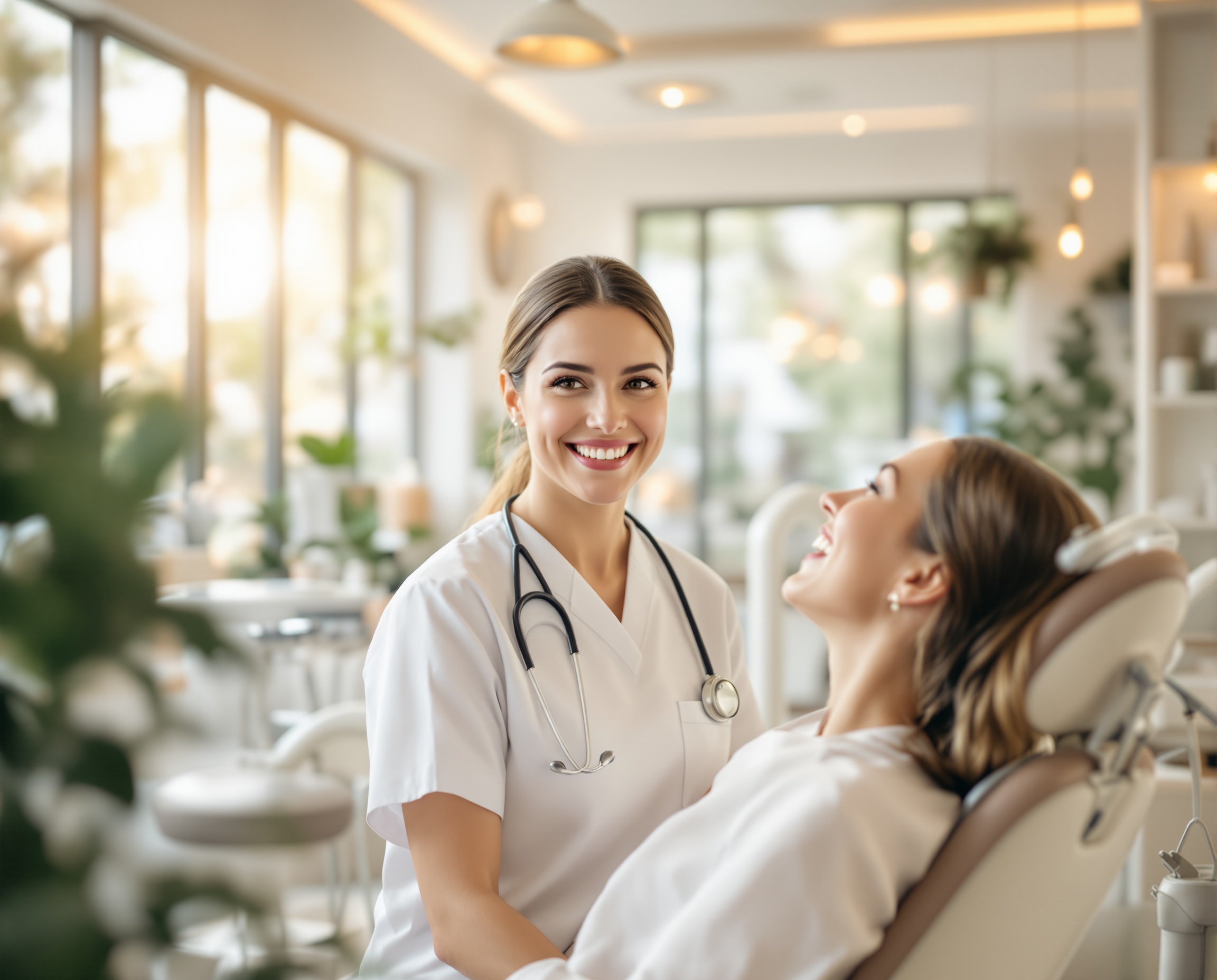 Clínica Más Dental Getafe - Interior moderno y acogedor