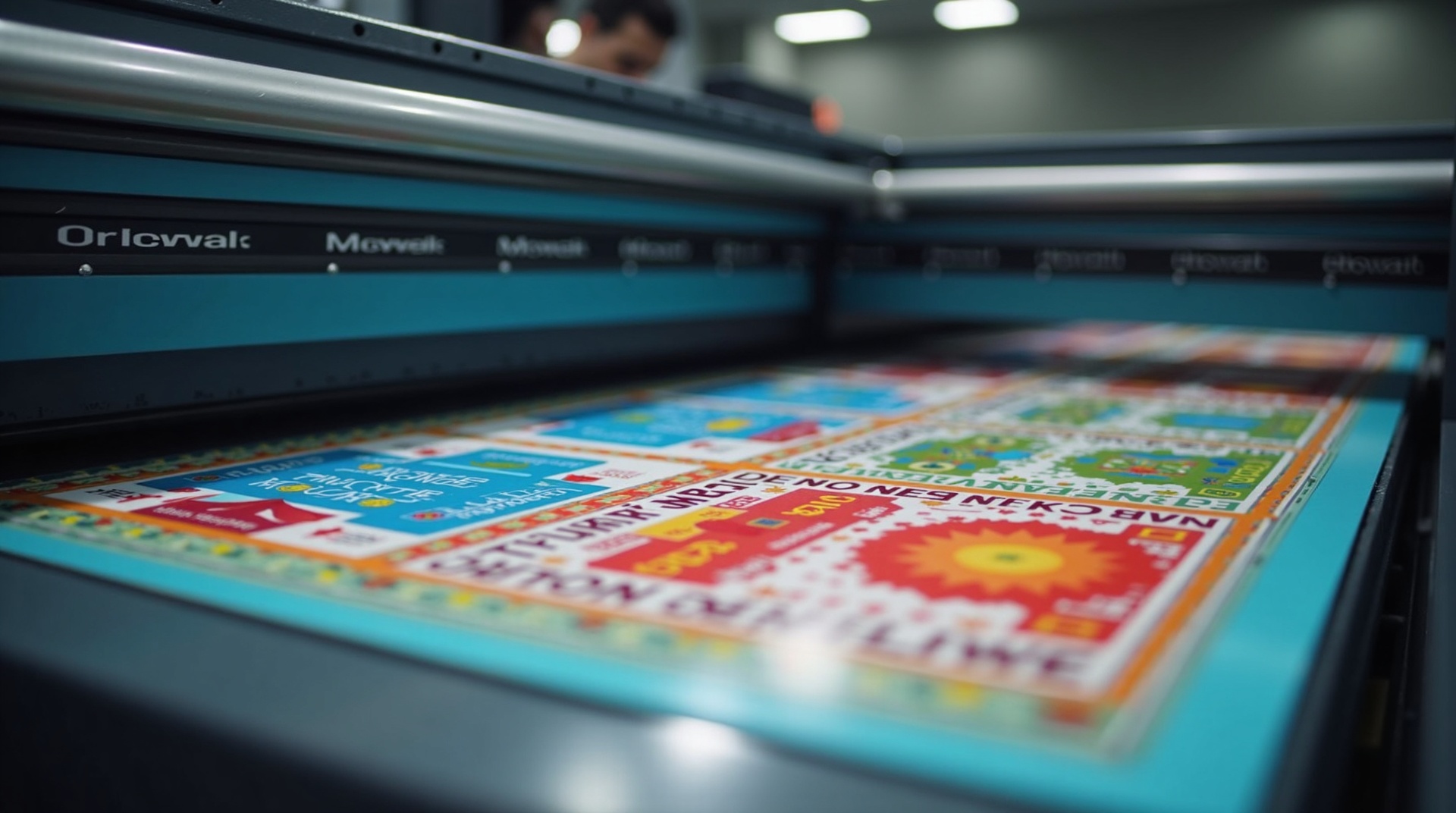 UV Printed Correx Boards Production