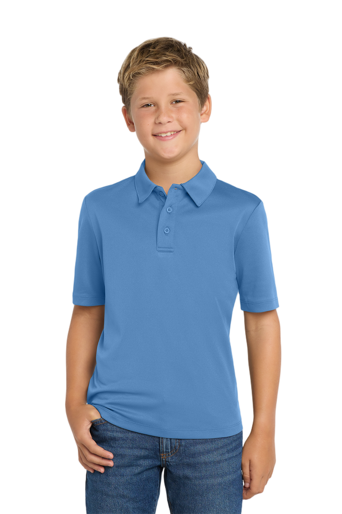 Port Authority Youth Silk Touch Polo