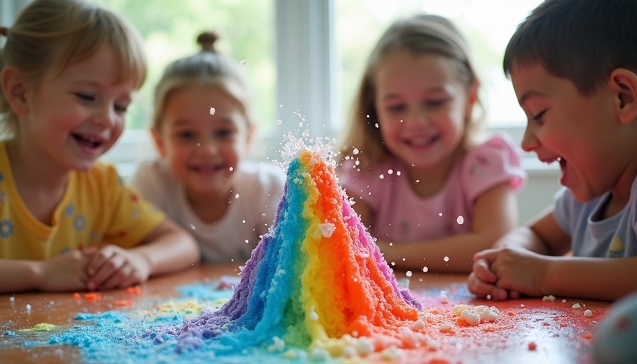 Experimento: Volcán de Colores