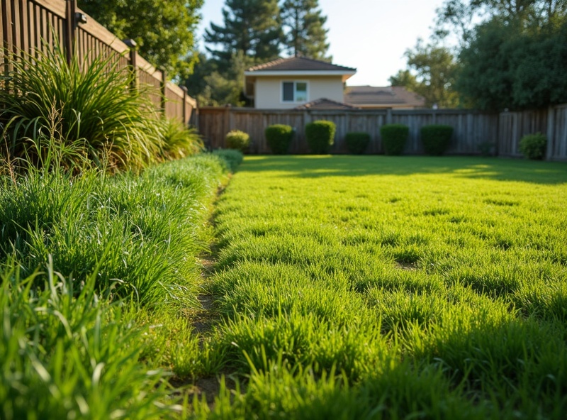 Before - Overgrown Garden