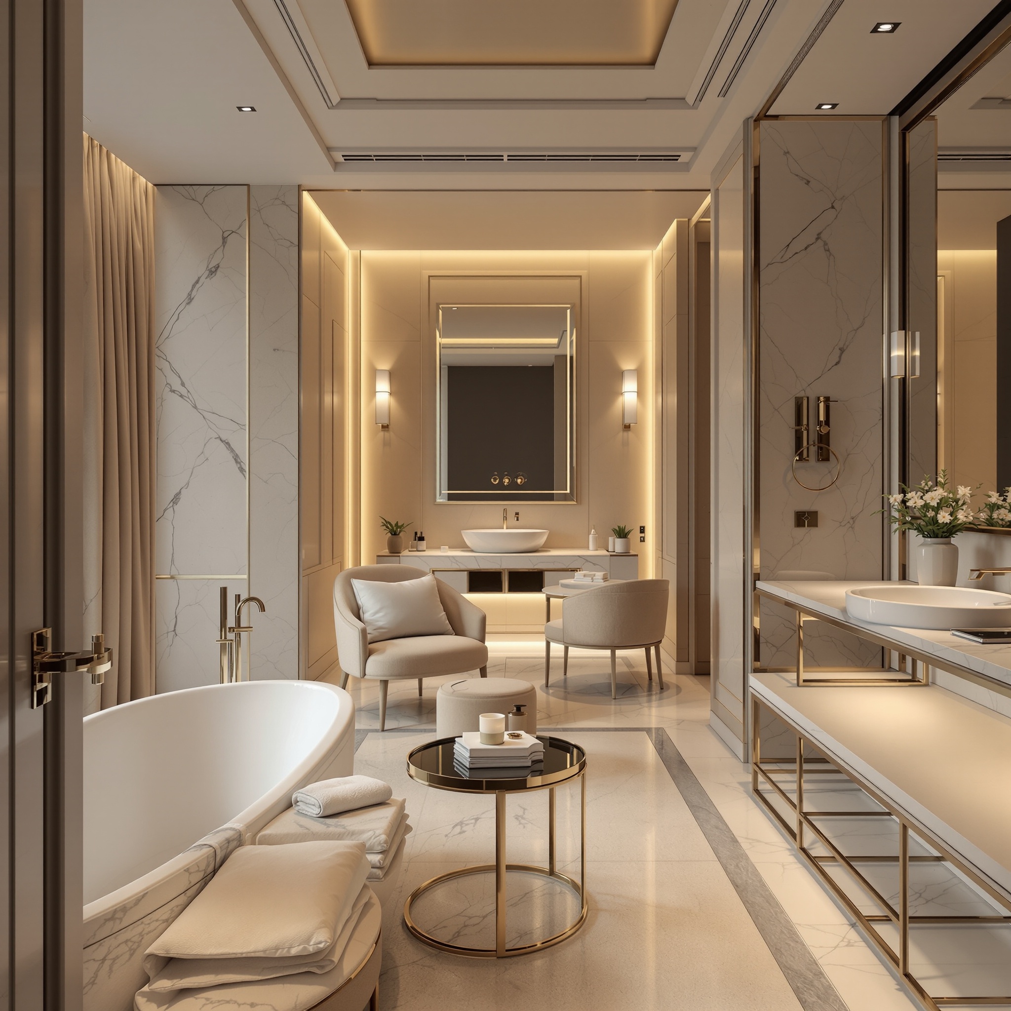 Instagram luxury London hotel suite